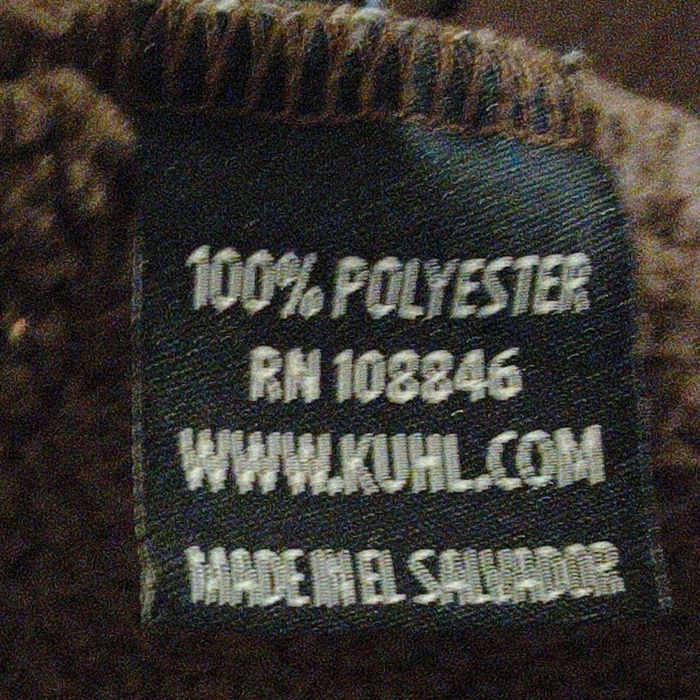Kuhl SoftShell Jacket Fleece Size Large Full Zip Pockn Sherpa Fleece Jacket - Picture 7 of 7